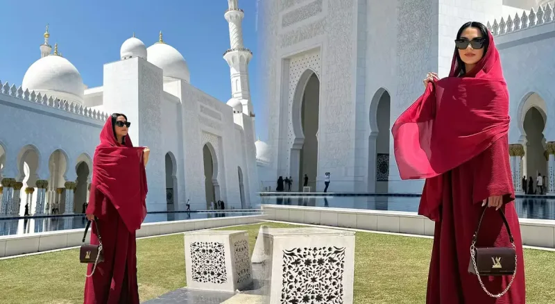 Vüsalə Şeyx Zayed məscidində