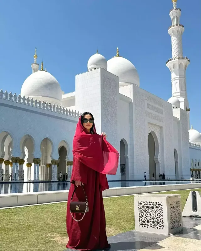 Vüsalə Şeyx Zayed məscidində