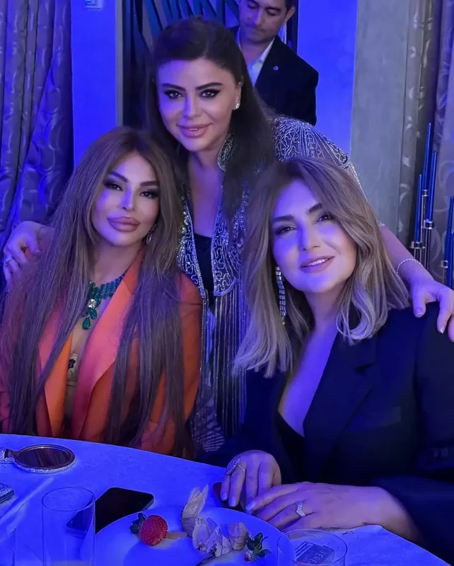 Məşhurlar Xəyyamın oğlunun kiçik toyunda