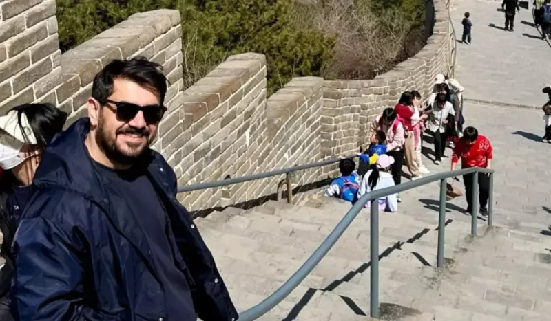 Elşən Böyük Çin Səddində