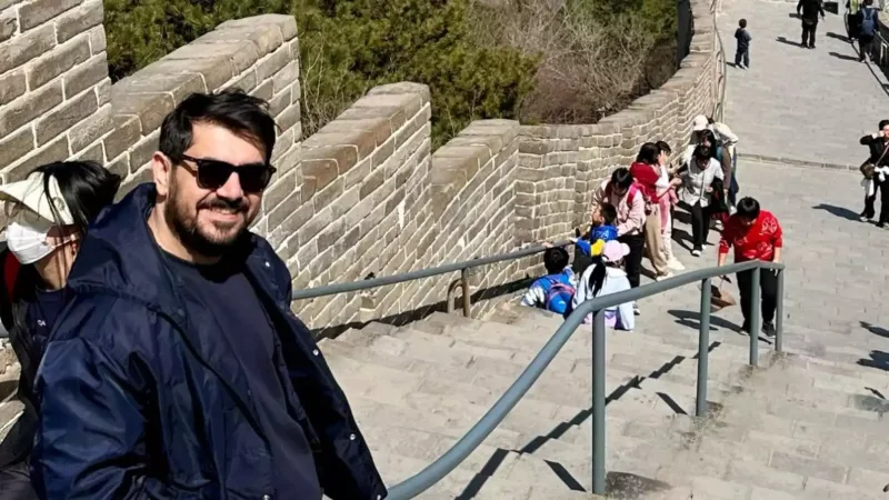 Elşən Böyük Çin Səddində