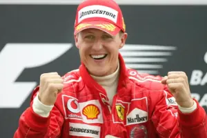 Şumaxer baba oldu! - Fotolar