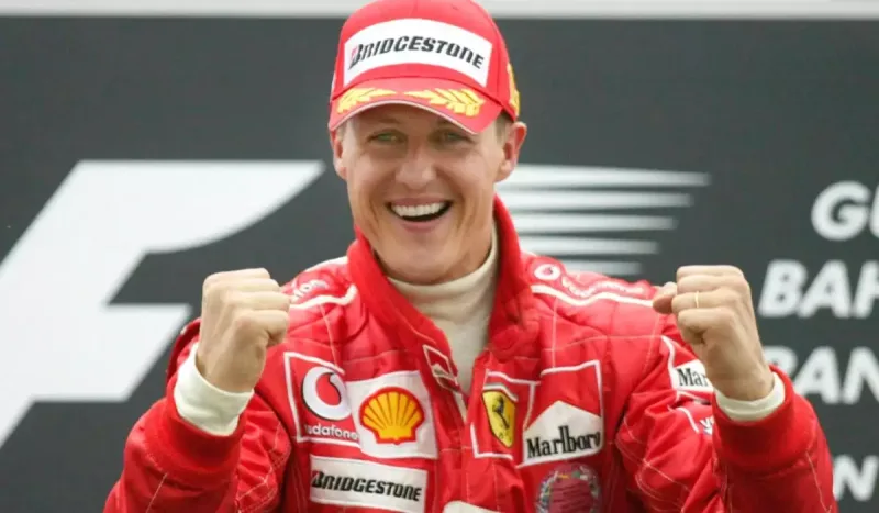 Şumaxer baba oldu! - Fotolar