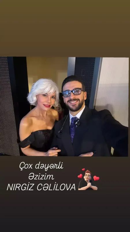 Nərgiz Cəlilova uzun zamandan sonra... - Foto