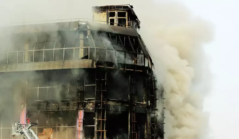 Rusiyalı aktrisa yangında dünyasını dəyişdi