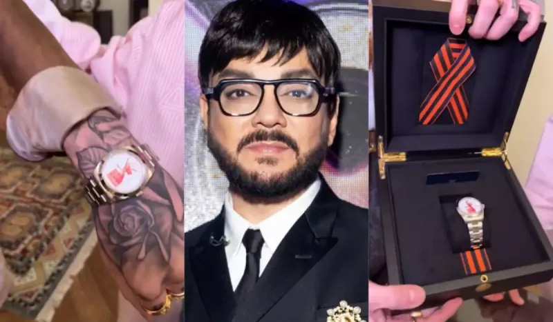 Sərvət dəyərində lüks saat aldı