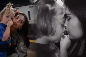 Ratakovski oğlu ilə metroda - Fotolar