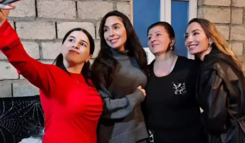 Leyla və Arzu Əliyevalar Qəbələdə