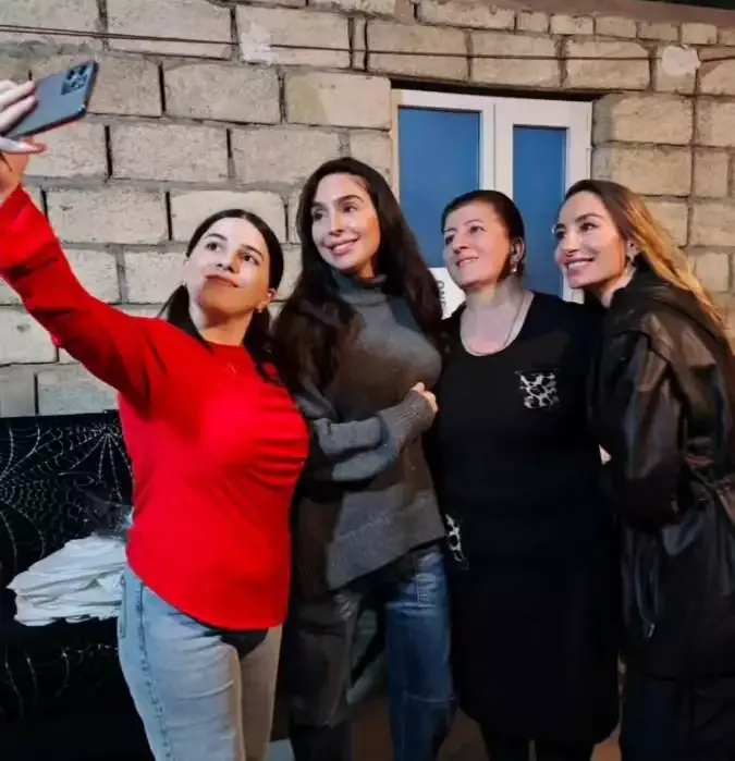 Leyla və Arzu Əliyevalar Qəbələdə