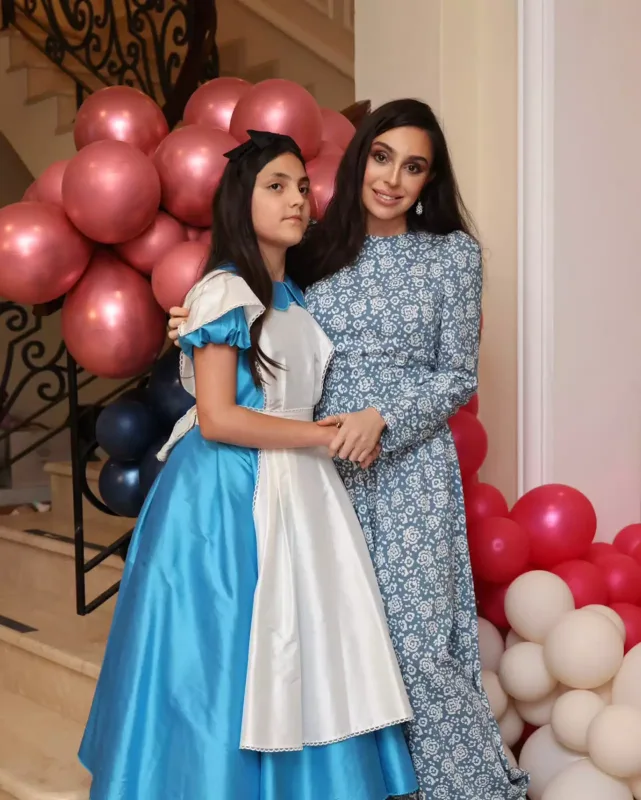 Leyla Əliyeva qızının ad günündən paylaşım etdi