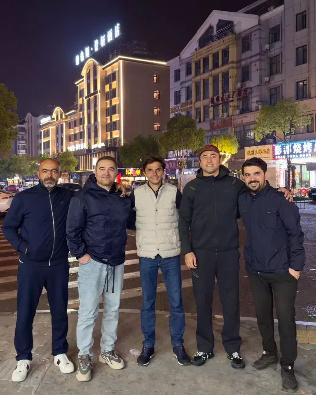 İlkinlə Elşənin Çində maraqlı anları