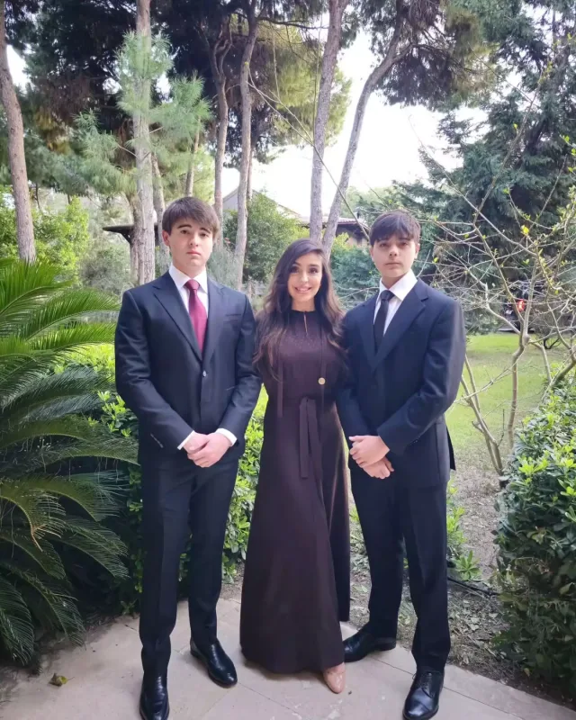 Prezident ailəsi ilə...