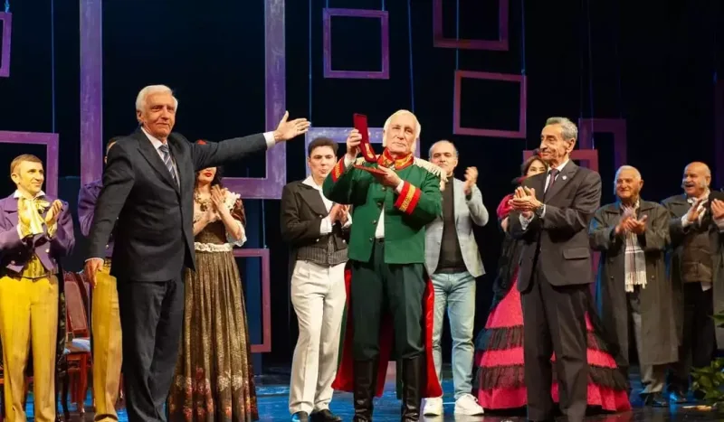 Cəfər Namiq Kamal 75 illiyini səhnədə qeyd edib