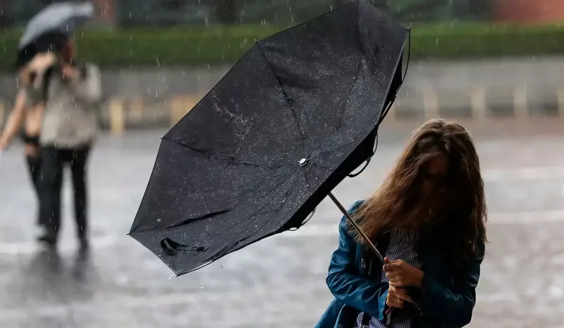 Leysan, dolu, qar - Sabahın havası
