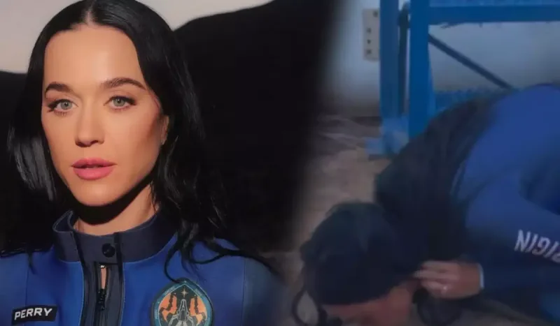 Keti Perri kosmosa uçdu