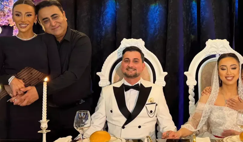 Nailə Mirməmmədlinin qızının toyundan görüntülər