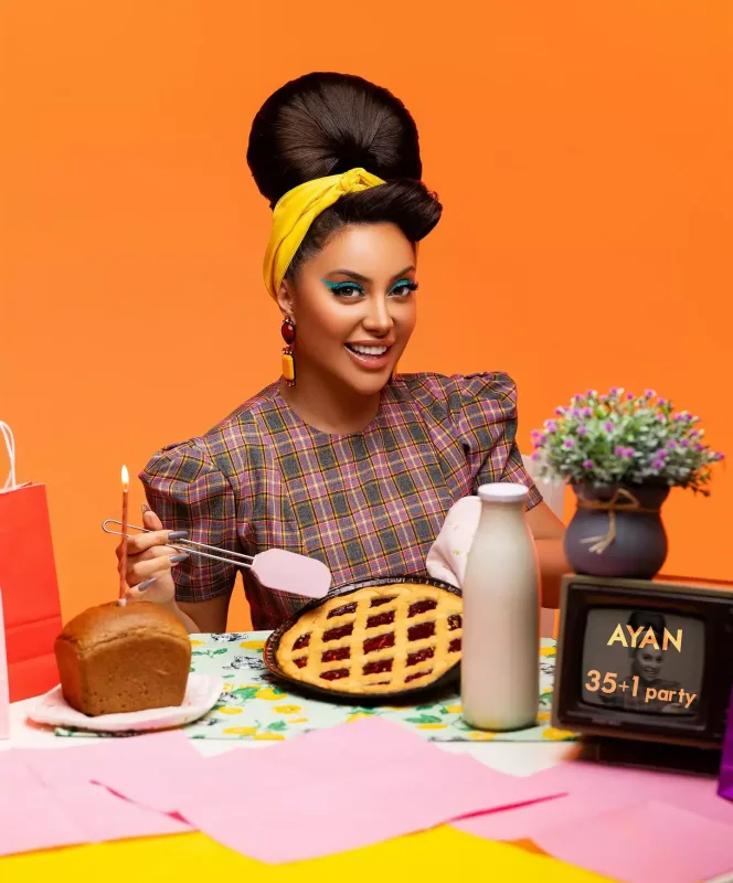 Ayanın retro şəkilləri