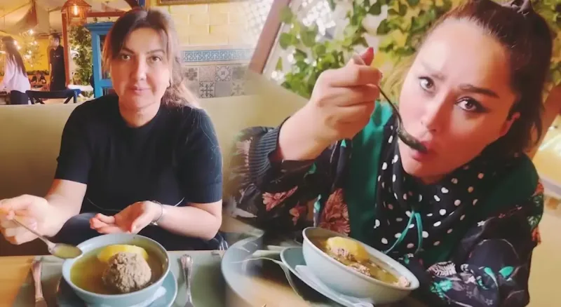 Xatirə Naziləyə küftə qonaqlığı verdi