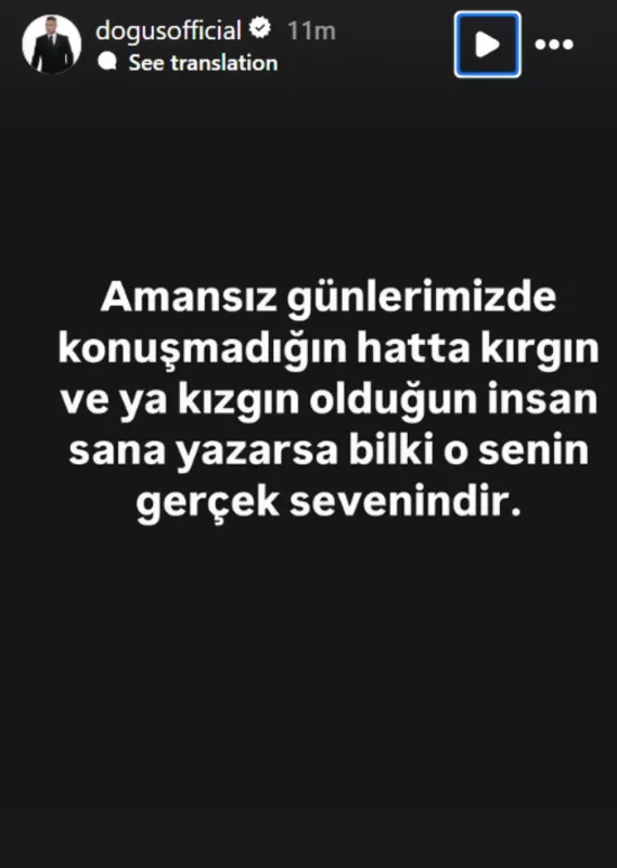 “Bu ümidsiz günlərdə danışmadığınız insan sizə yazırsa...”