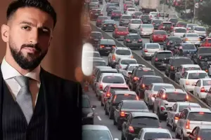 Abbas paytaxtdakı tıxacdan şikayətləndi