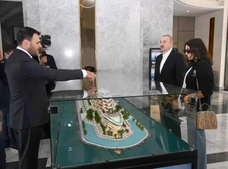 Prezident ailəsi ilə “Sea Breeze”dəki layihələrlə tanış oldu - Fotolar