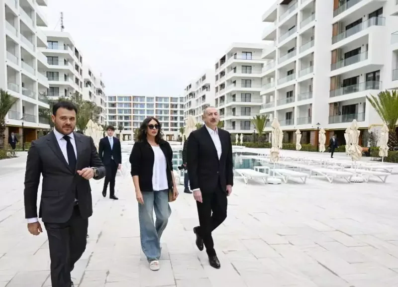 Prezident ailəsi ilə “Sea Breeze”dəki layihələrlə tanış oldu - Fotolar