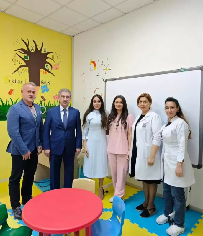 Leyla Əliyeva uşaqları ziyarət etdi