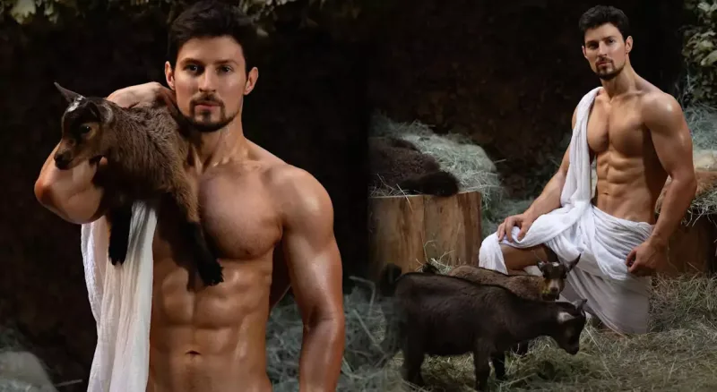 “Telegram”ın yaradıcısı yarıçılpaq fotolarını paylaşdı