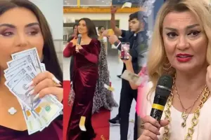 Nüşabədən Şəbnəmin pulları göstərməsi hadisəsinə reaksiya