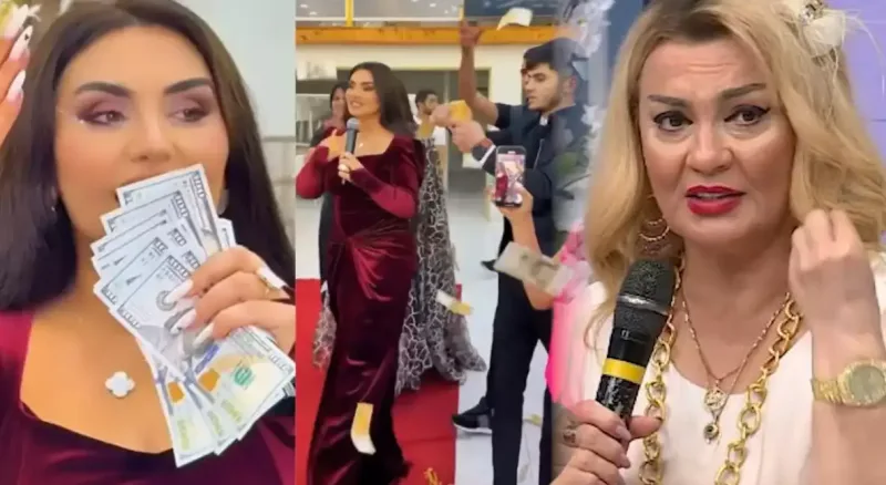 Nüşabədən Şəbnəmin pulları göstərməsi hadisəsinə reaksiya