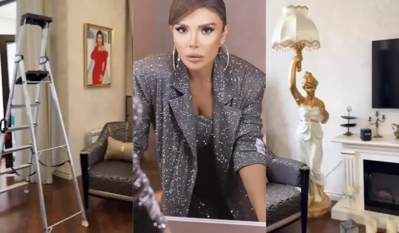 Afaq yeni mənzilini nümayiş etdi - Video