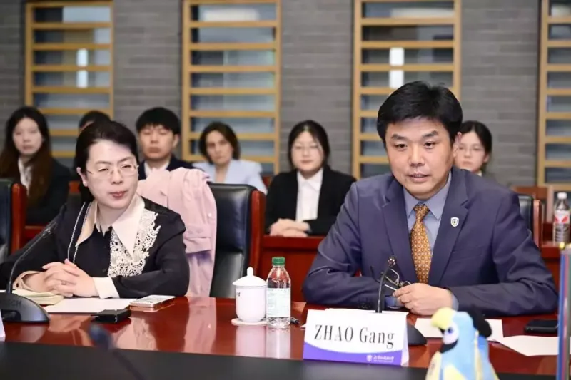 Leyla Əliyeva Pekin Xarici Dillər Universitetində - Fotolar