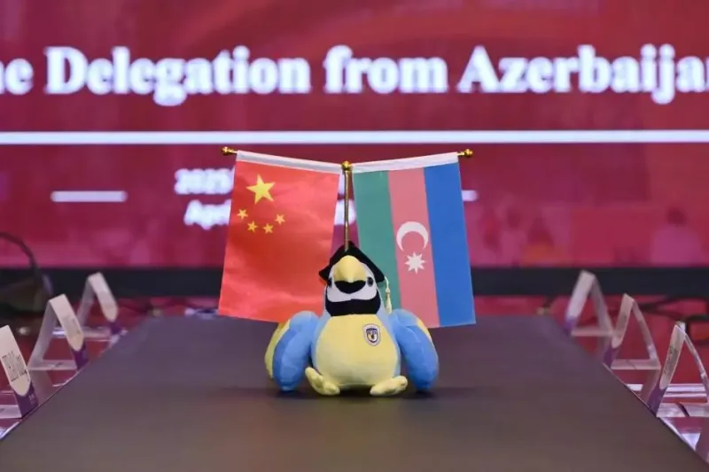 Leyla Əliyeva Pekin Xarici Dillər Universitetində - Fotolar