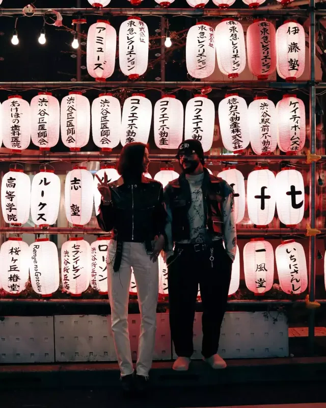 Timatinin sevgilisi ilə Yaponiya tətili - Fotolar