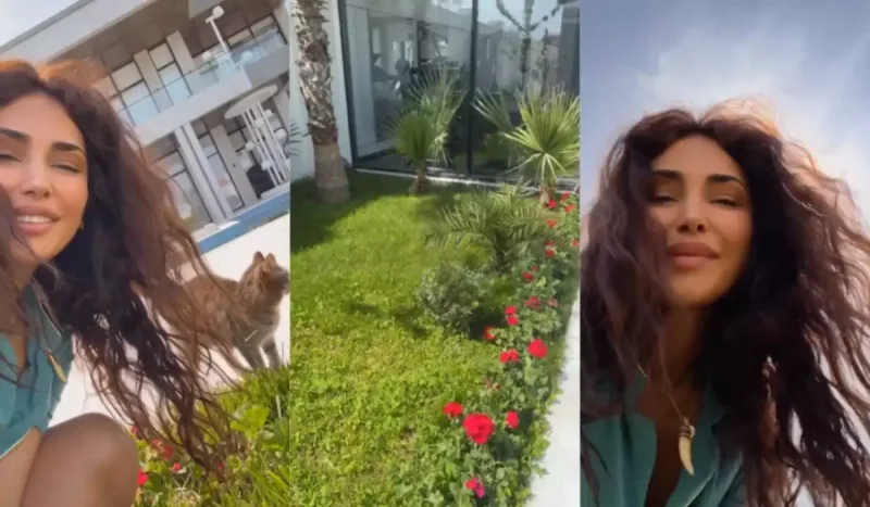 Villasının yeni görüntülərini paylaşdı - Video