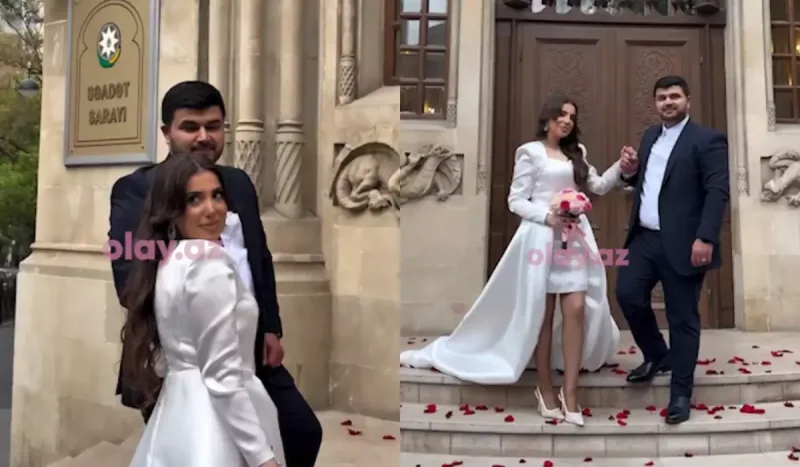 Cavanşir Məmmədovun nəvəsi ailə qurur - Foto/Video