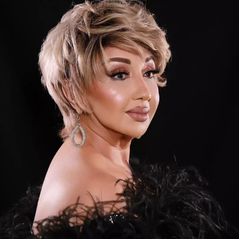 Naibə Allahverdiyeva fərqli imicdə