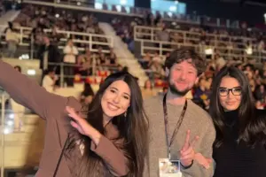 Aysel, Nurlana və Eldar bir arada…