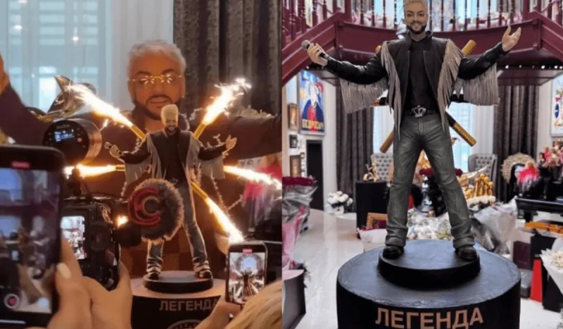 Kirkorov 58 yaşını lüks villasında qeyd etdi