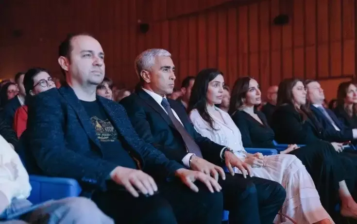 Leyla və Arzu Əliyevalar musiqili gecədə - Fotolar