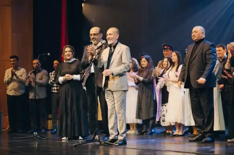 Leyla və Arzu Əliyevalar musiqili gecədə - Fotolar