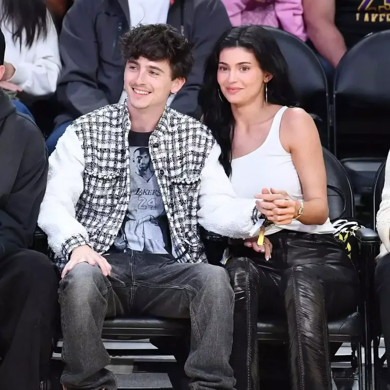 Timoti ilə Kayli matçda görüntüləndi