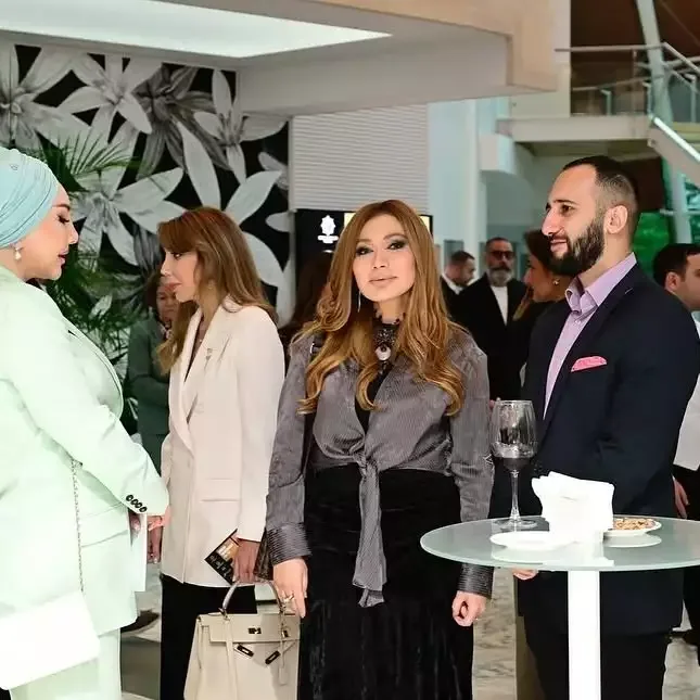 Leyla Əliyeva Maqsud İbrahimbəyovun yaradıcılıq gecəsində