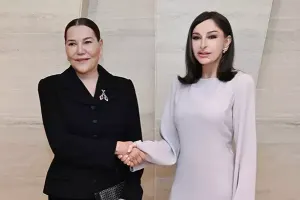 Mehriban Əliyeva Mərakeş Şahzadəsi ilə görüşdü - Fotolar