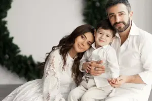 Oksana Şəhriyarla oğlundan danışdı