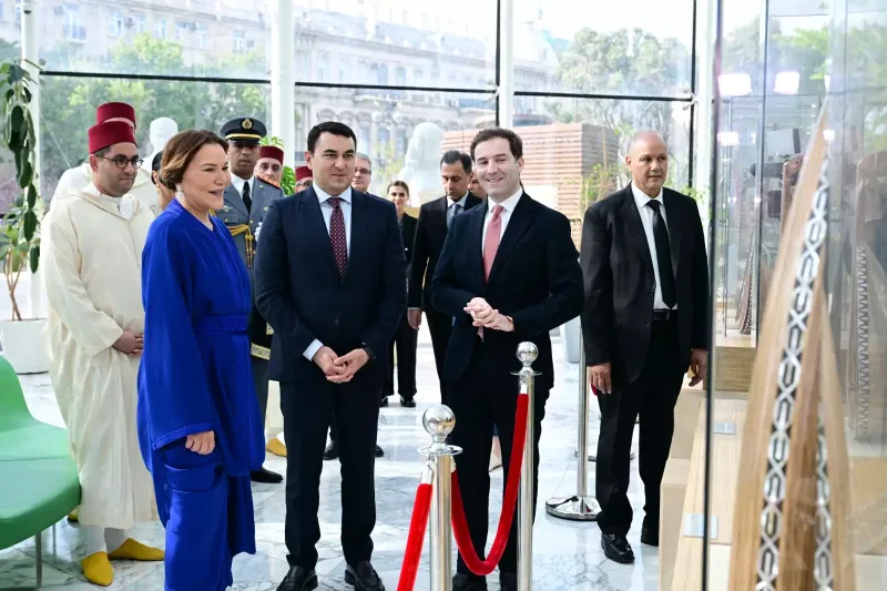 Mərakeş Krallığının şahzadəsi Beynəlxalq Muğam Mərkəzi ilə tanış olub
