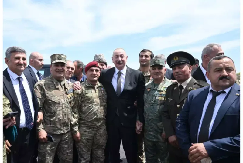 Prezidentlə xanımı Ağdam Muğam Mərkəzinin açılışında - Fotolar