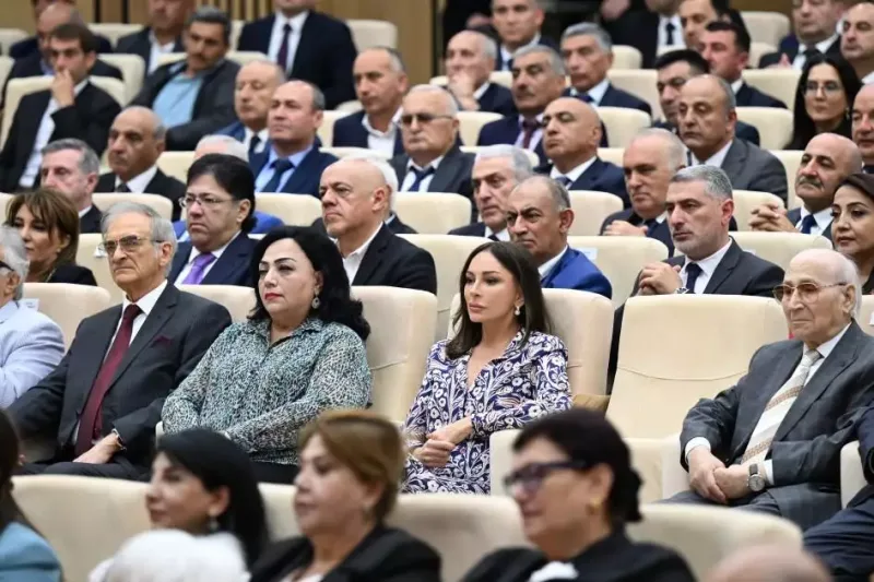 Prezidentlə xanımı Ağdam Muğam Mərkəzinin açılışında - Fotolar