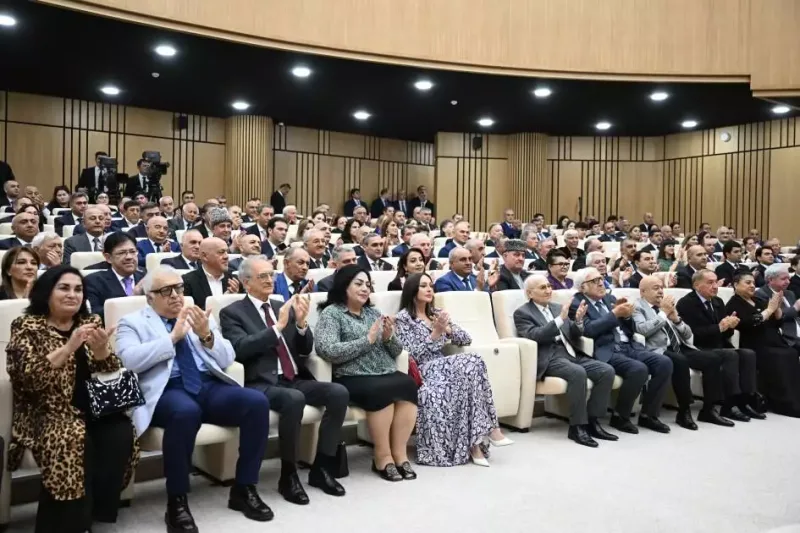 Prezidentlə xanımı Ağdam Muğam Mərkəzinin açılışında - Fotolar