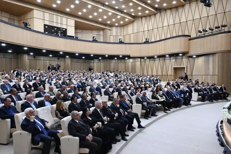 Prezidentlə xanımı Ağdam Muğam Mərkəzinin açılışında - Fotolar